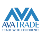 Avatrade logo blue and white linking to AvaTrade homepage