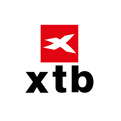 xtb logo in red and black