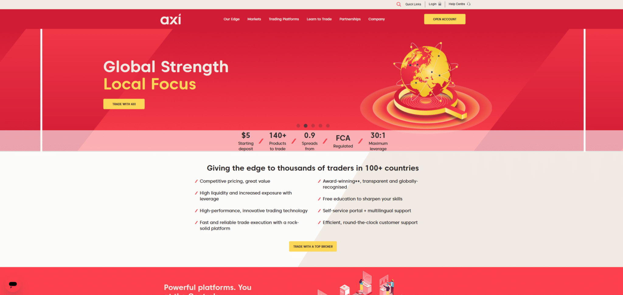 Axi Desktop Interface