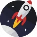 coinspot-logo coinspot logo resized, featuring a rocket with transparent background
